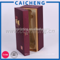 Luxury Gift Packaging Solid Wooden Box For Wine